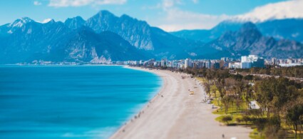 Vacaciones de playa en Turquía